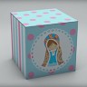 Virgencita Porfis - Caja 3D Cubo