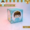 Angelito nene - Caja 3D Cubo