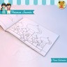 Princesa Jasmín - Cuaderno para colorear