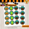 Halloween -  Kit Decoracion Fiesta Imprimible