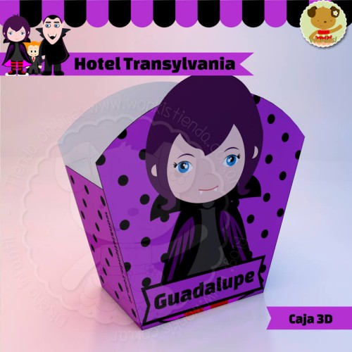 Hotel Transylvania Mavis - Caja 3D  Golosinas Maceta