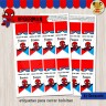 Spiderman  -  Kit Decoracion Fiesta Imprimible