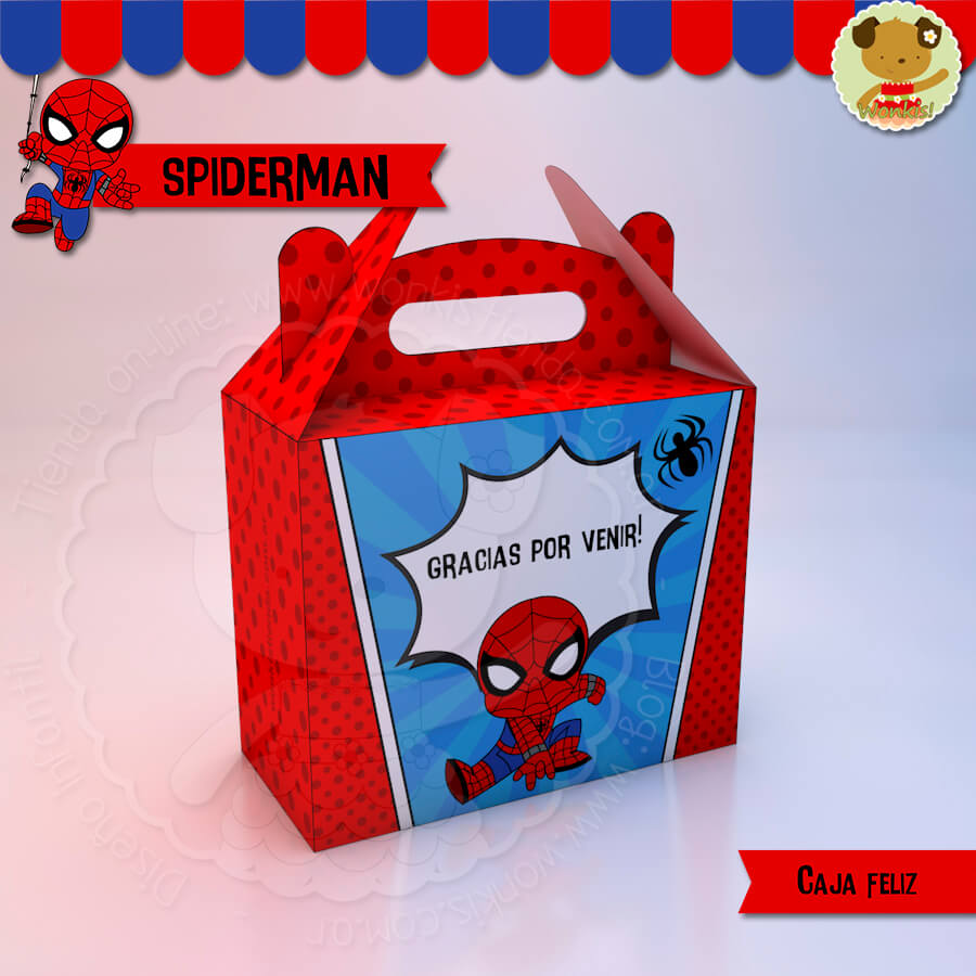Spiderman - Caja Golosinas 