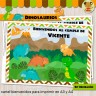 Dinosaurios -  Kit Decoracion Fiesta Imprimible
