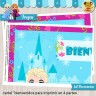 Frozen -  Kit Decoracion Fiesta Imprimible