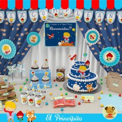 El Principito  -  Kit Decoracion Fiesta Imprimible