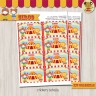 Circo -  Kit Candy Bar (Golosinas)